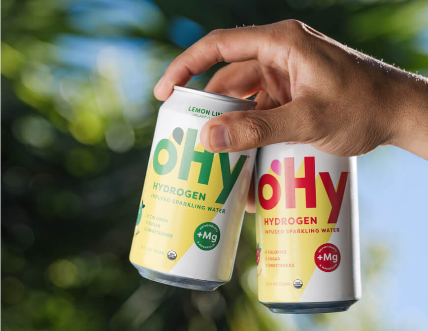 Ohy Raspberry Strawberry Lemon & oHy